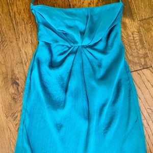 🌟HP🌟DKNYC Strapless Metallic Dress